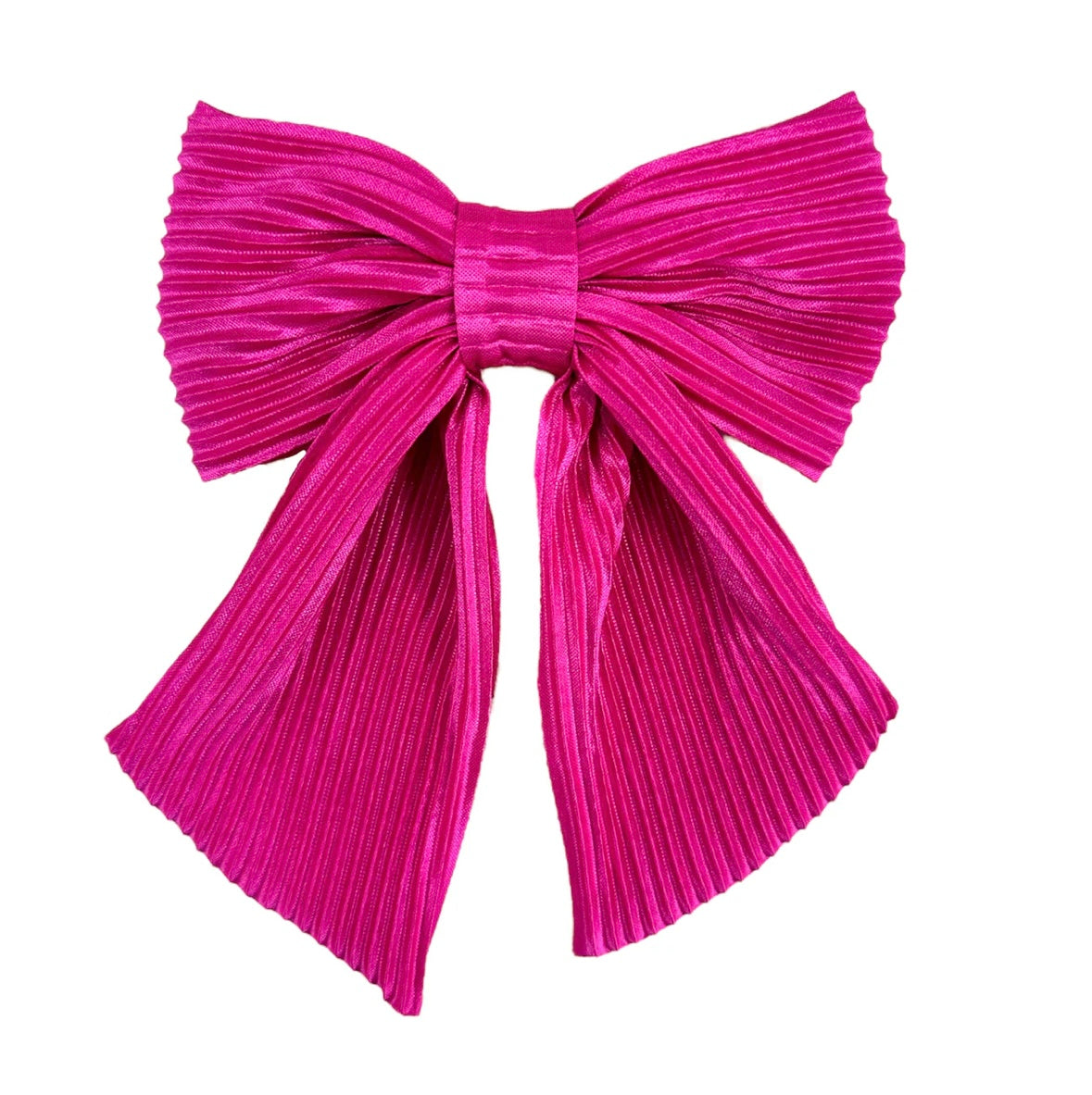 Pleated Hair Bow