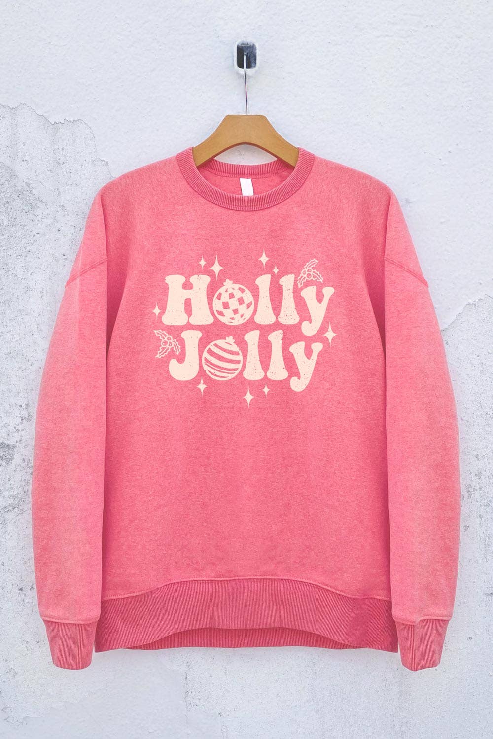 Holly Jolly Christmas Graphic Sweatshirt