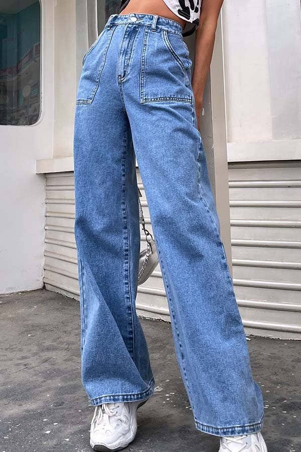 Carolina Loose High-waisted Jeans